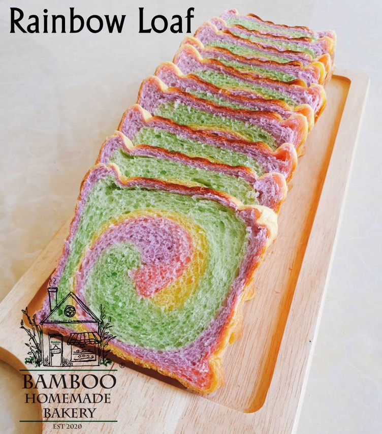 Rainbow Loaf (Bread)